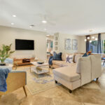 Drawing room with chairs