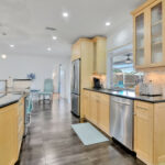 Kitchen with Wood Finish