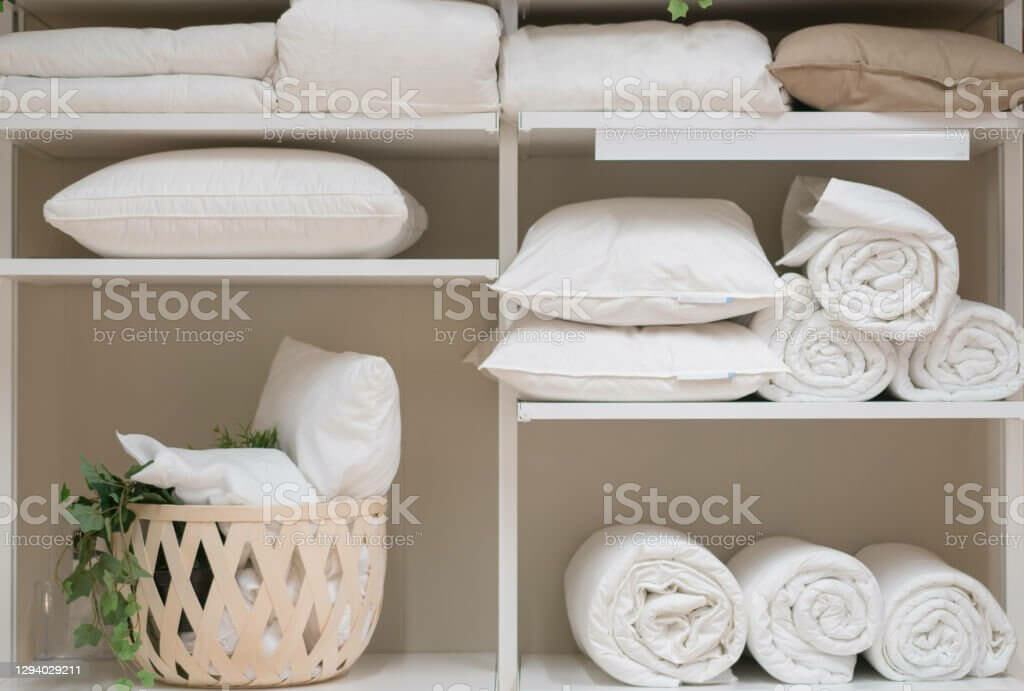 Towels in a Cupboard